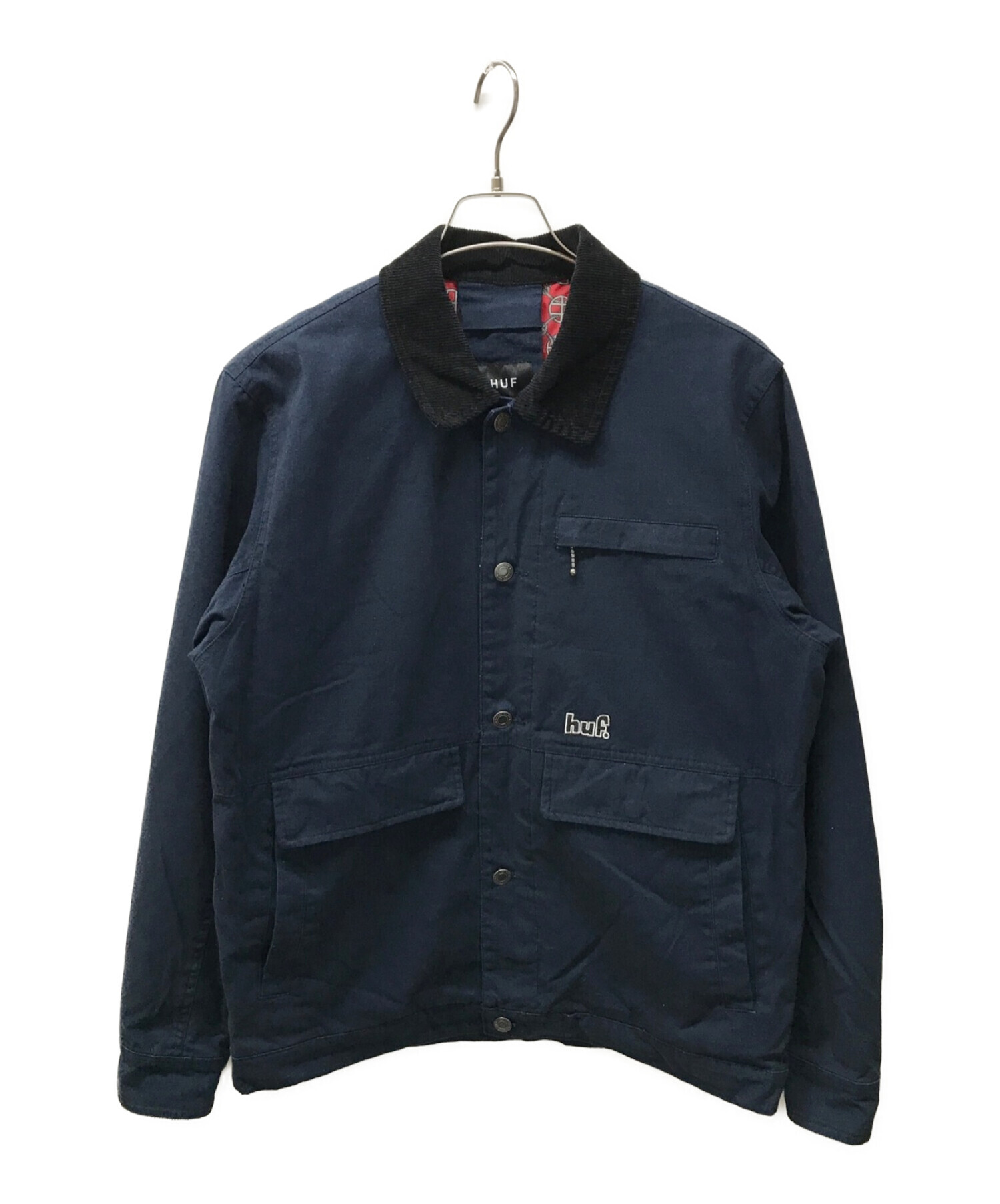 HUF (ハフ) REMINGTON JACKET ネイビー サイズ:M