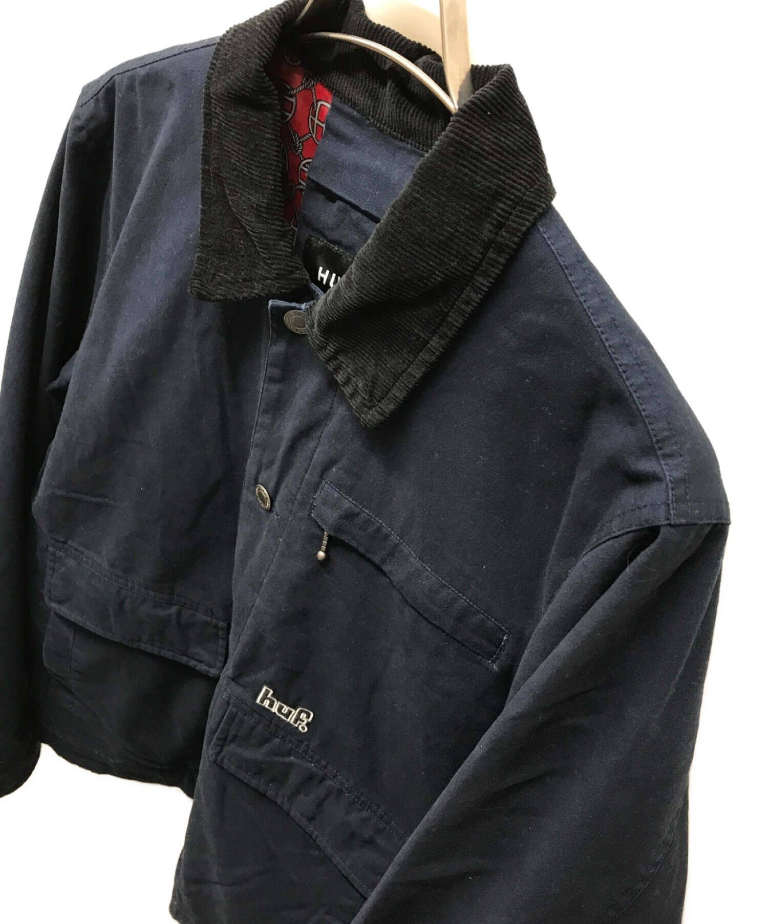 中古・古着通販】HUF (ハフ) REMINGTON JACKET ネイビー サイズ:M