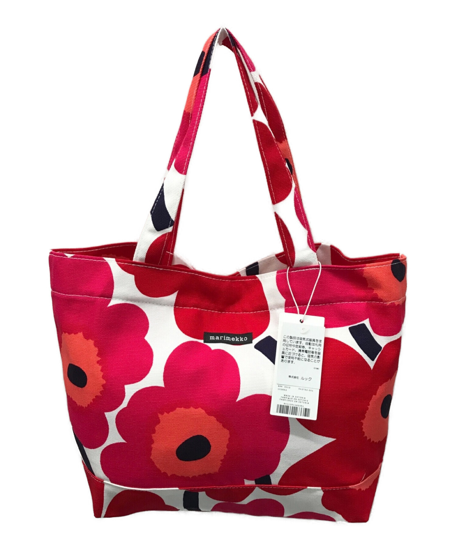 中古・古着通販】marimekko (マリメッコ) JAPANIN UNIKKO BAG2 レッド