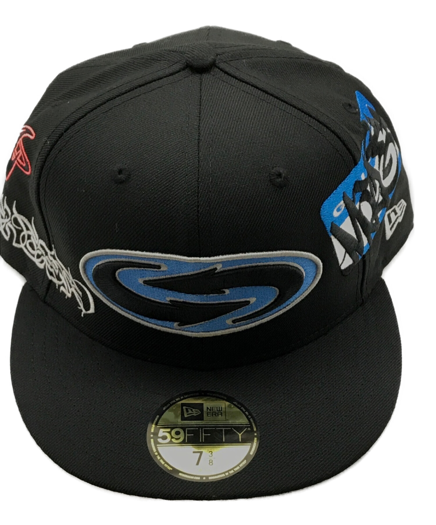 New Era (ニューエラ) GUCCIMAZE (グッチメイズ) STUDIO33 (スタジオ33) 59FIFTY ベースボールキャップ  ブラック サイズ:7 3/8(58.7㎝）