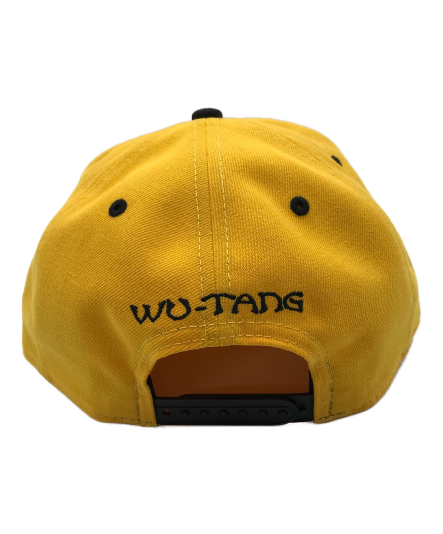 New Era (ニューエラ) wu-tang clan (ウータンクラン) スナップバックロゴ刺繍キャップ オレンジ サイズ:FREE