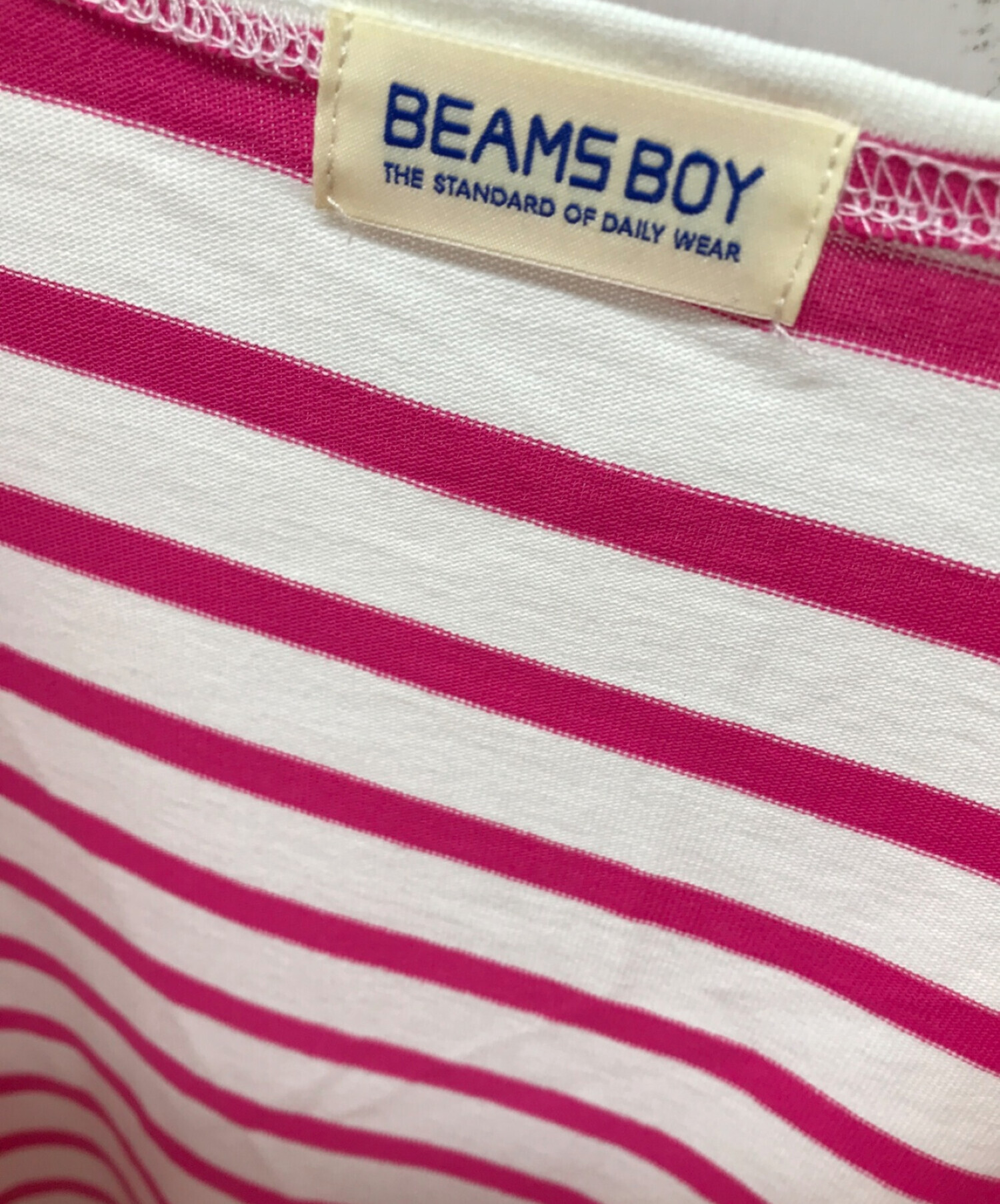 中古・古着通販】BEAMS BOY (ビームスボーイ) ボーダースーパービッグ