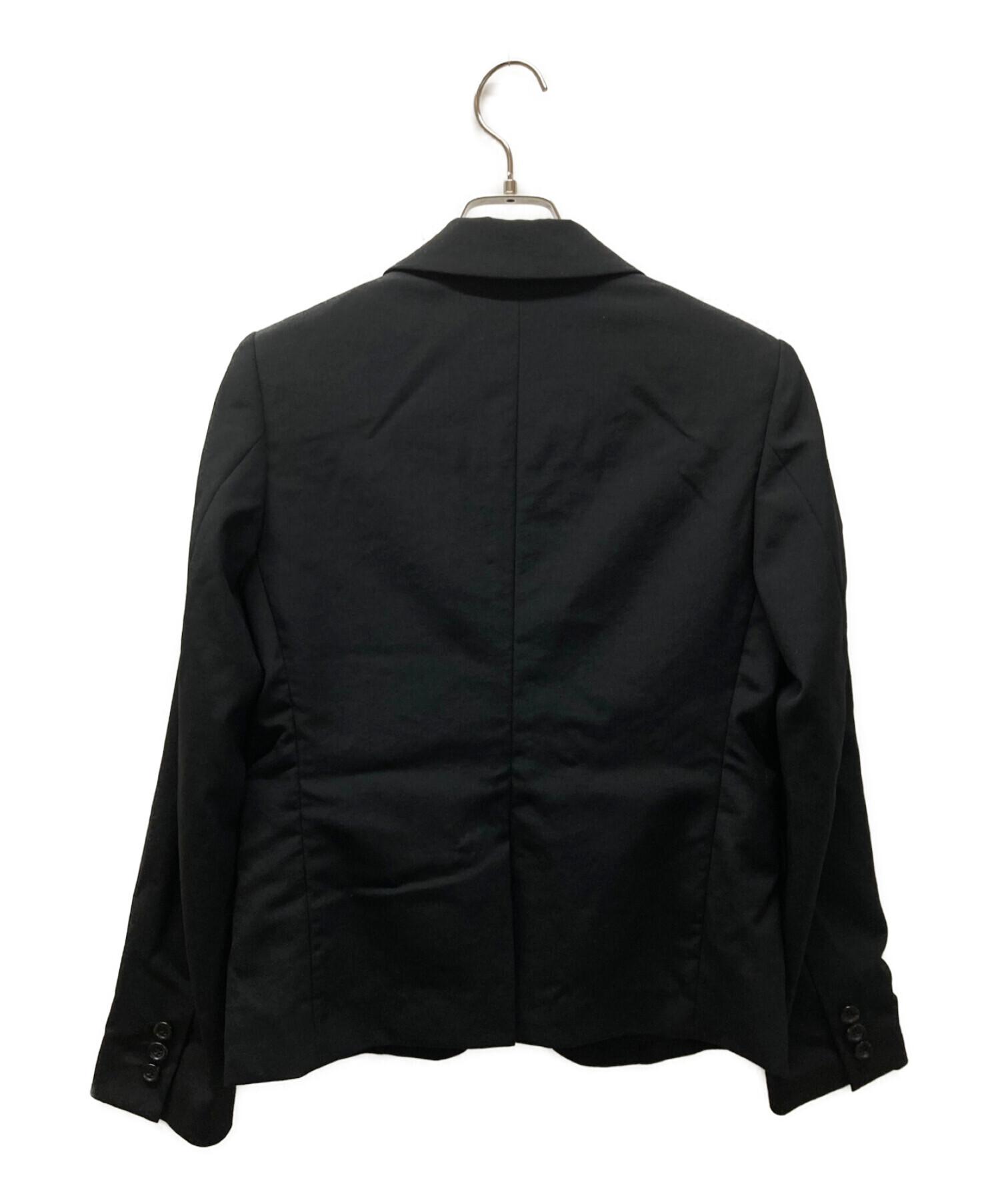 コムデギャルソン　フリンジジャケット　ブラック 黒 テーラードジャケット日本製