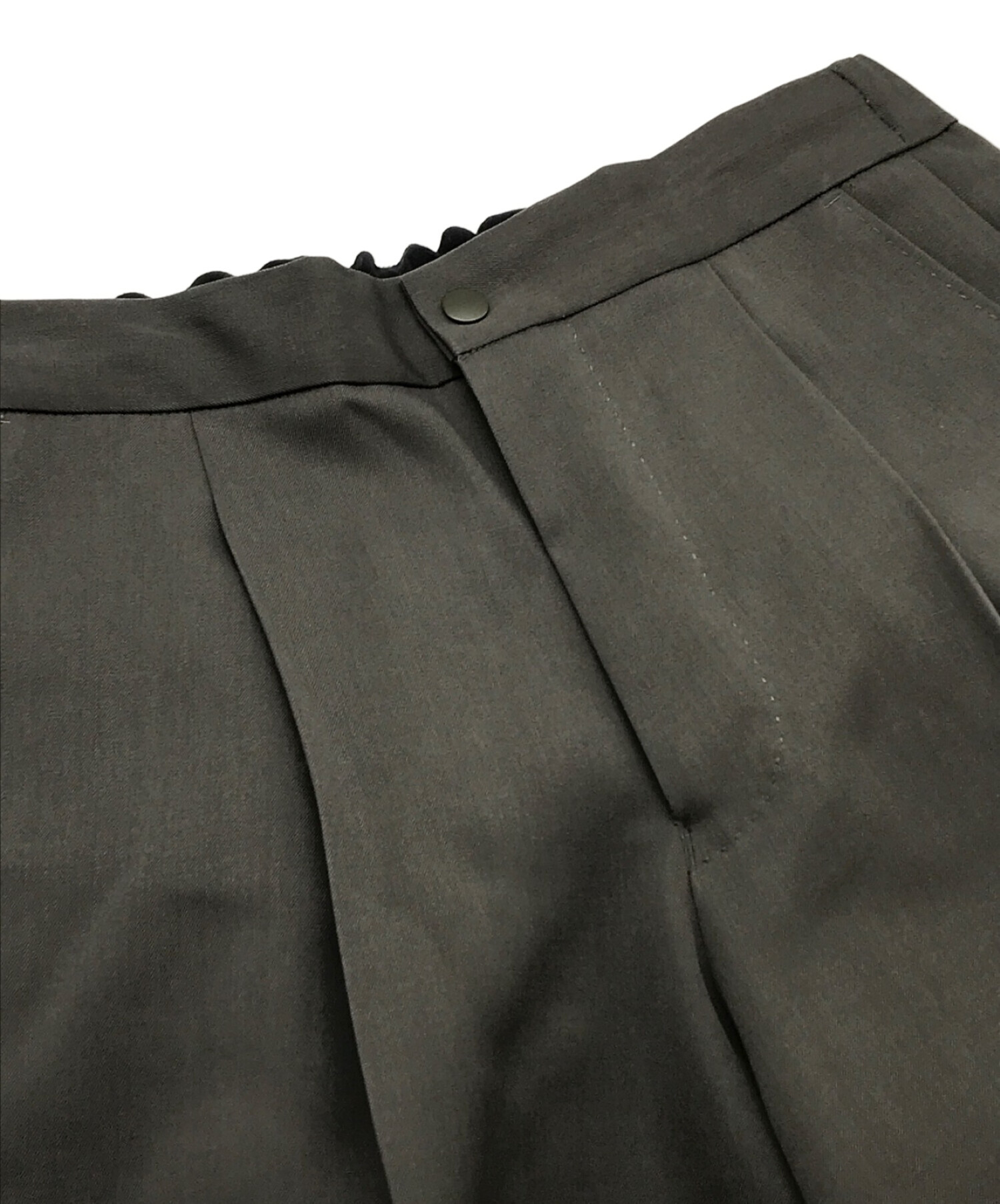 THE RERACS リラクス-PLEATED EASY SLACKS-