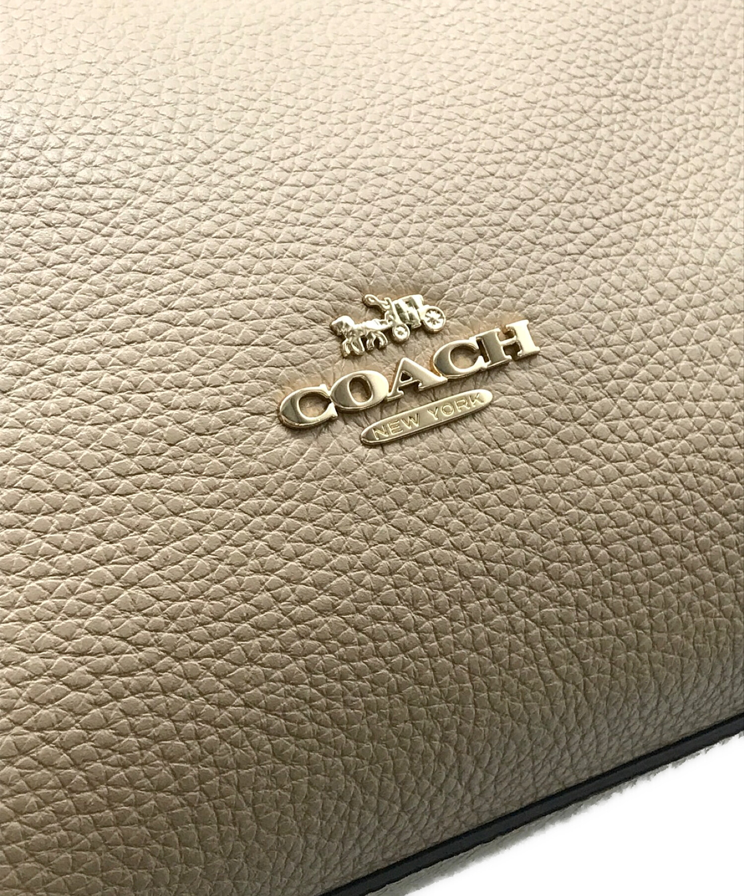 中古・古着通販】COACH (コーチ) ペブルド レザー ハリー