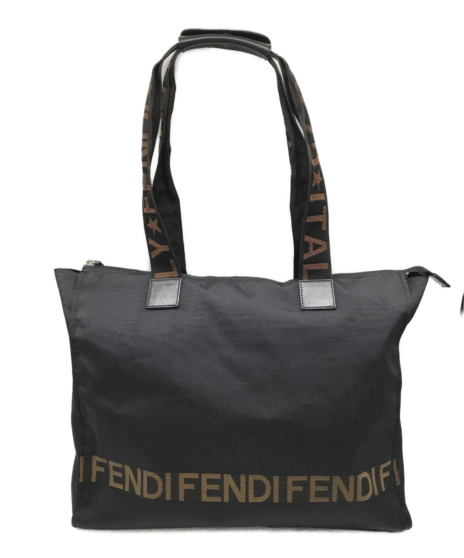 FENDI フェンディ　ロゴトートバッグマチ約10cm