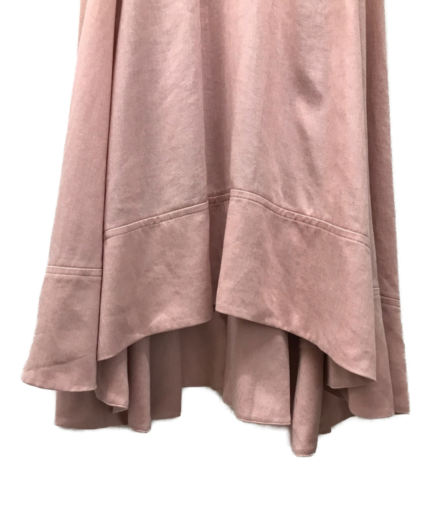 DRESSTERIOR (ドレステリア) リネン混ロングスカート ピンク サイズ:36 未使用品