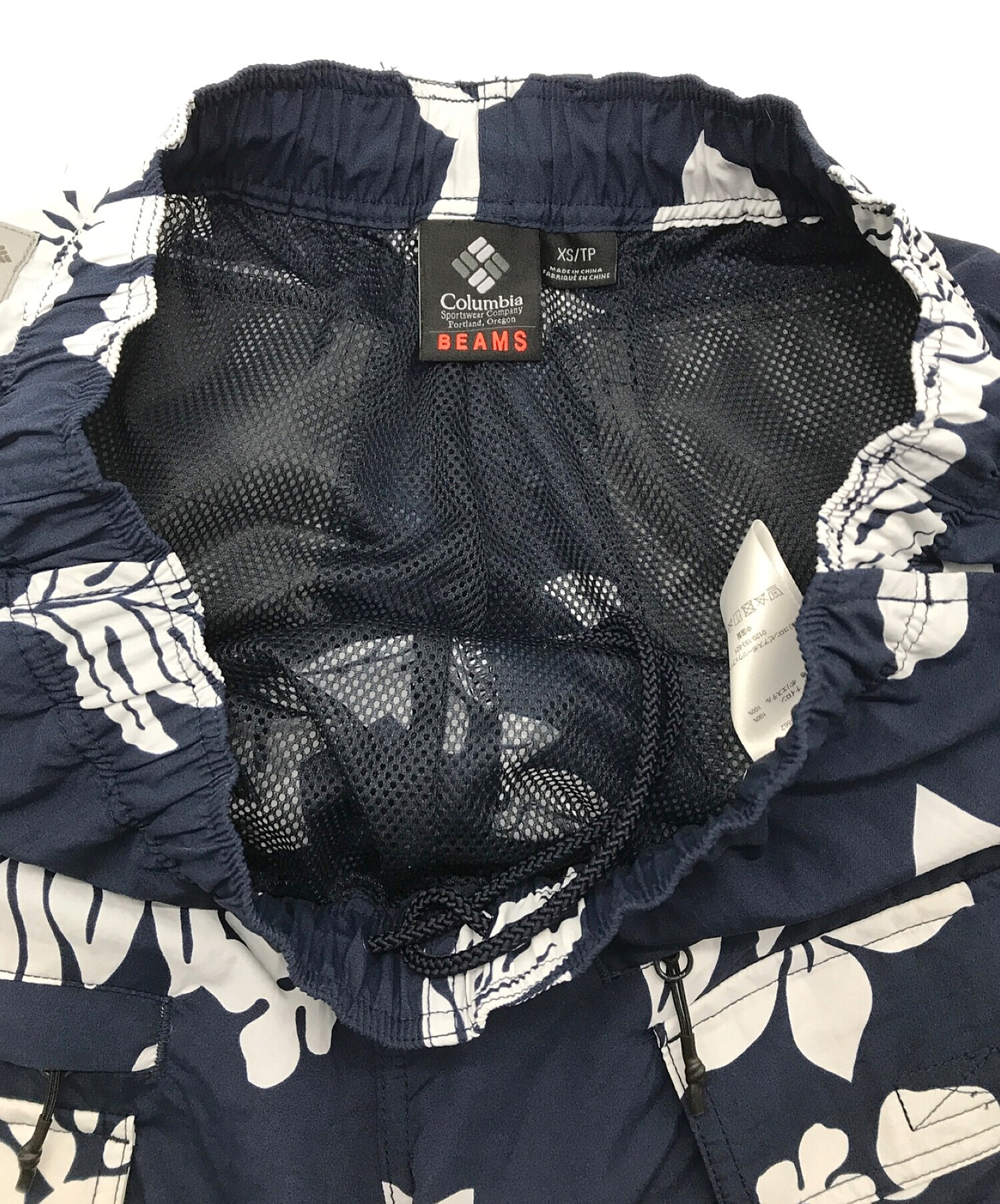 中古・古着通販】Columbia PFG (コロンビア) BEAMS (ビームス) 別注 LOGRIVER II BMS SHORTS ネイビー  サイズ:XS｜ブランド・古着通販 トレファク公式【TREFAC FASHION】スマホサイト