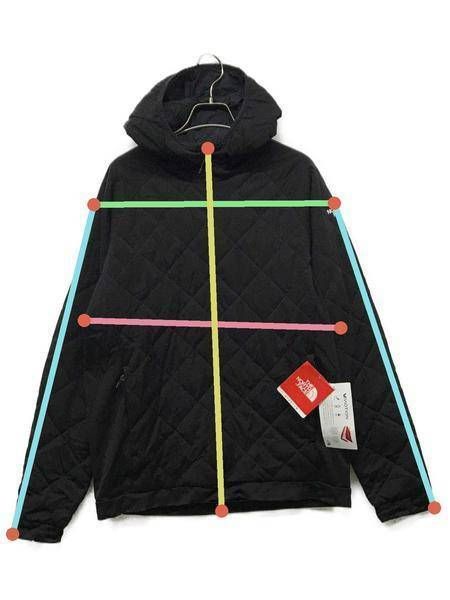 【中古・古着通販】THE NORTH FACE (ザ ノース フェイス) Vertex Sweat Hoodie バーテックススウェットフーディ  NY81879 中綿ジャケット ブラック サイズ:L｜ブランド・古着通販 トレファク公式【TREFAC FASHION】スマホサイト