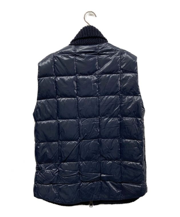 MONCLER (モンクレール) MAGLIONE TRICOT GILET/ダウンベスト 132-091-94451-00 ネイビー サイズ:XXL