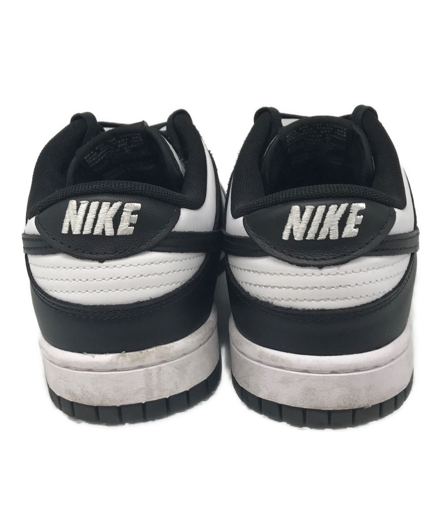 NIKE (ナイキ) NIKE DUNK LOW RETRO DD1391-100 ナイキ ダンク ロー レトロ パンダ 白黒  WHITE/BLACK-WHITE ブラック サイズ:26