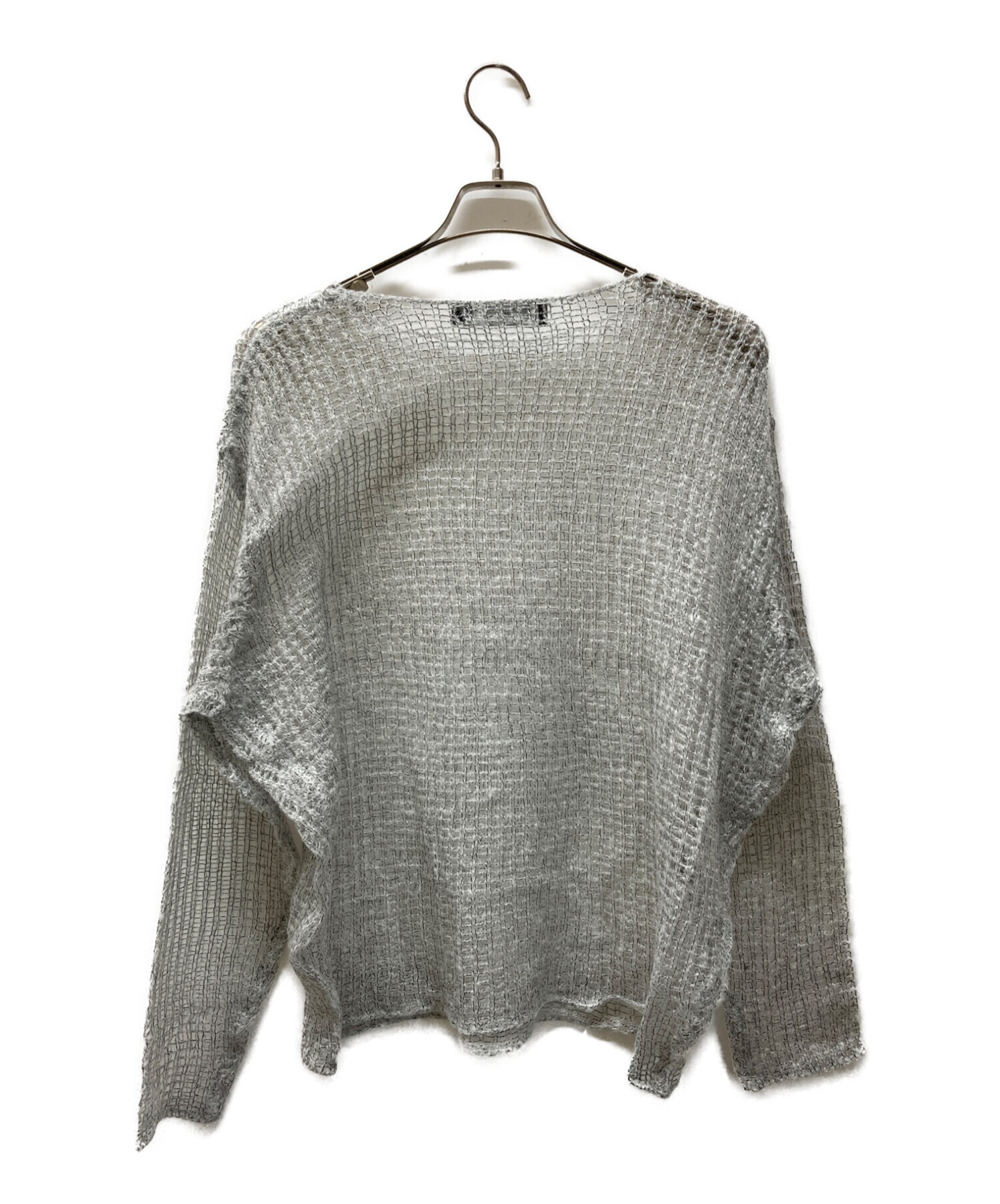 中古・古着通販】Vaporize (ヴェイパライズ) Net Knit グレー サイズ:M