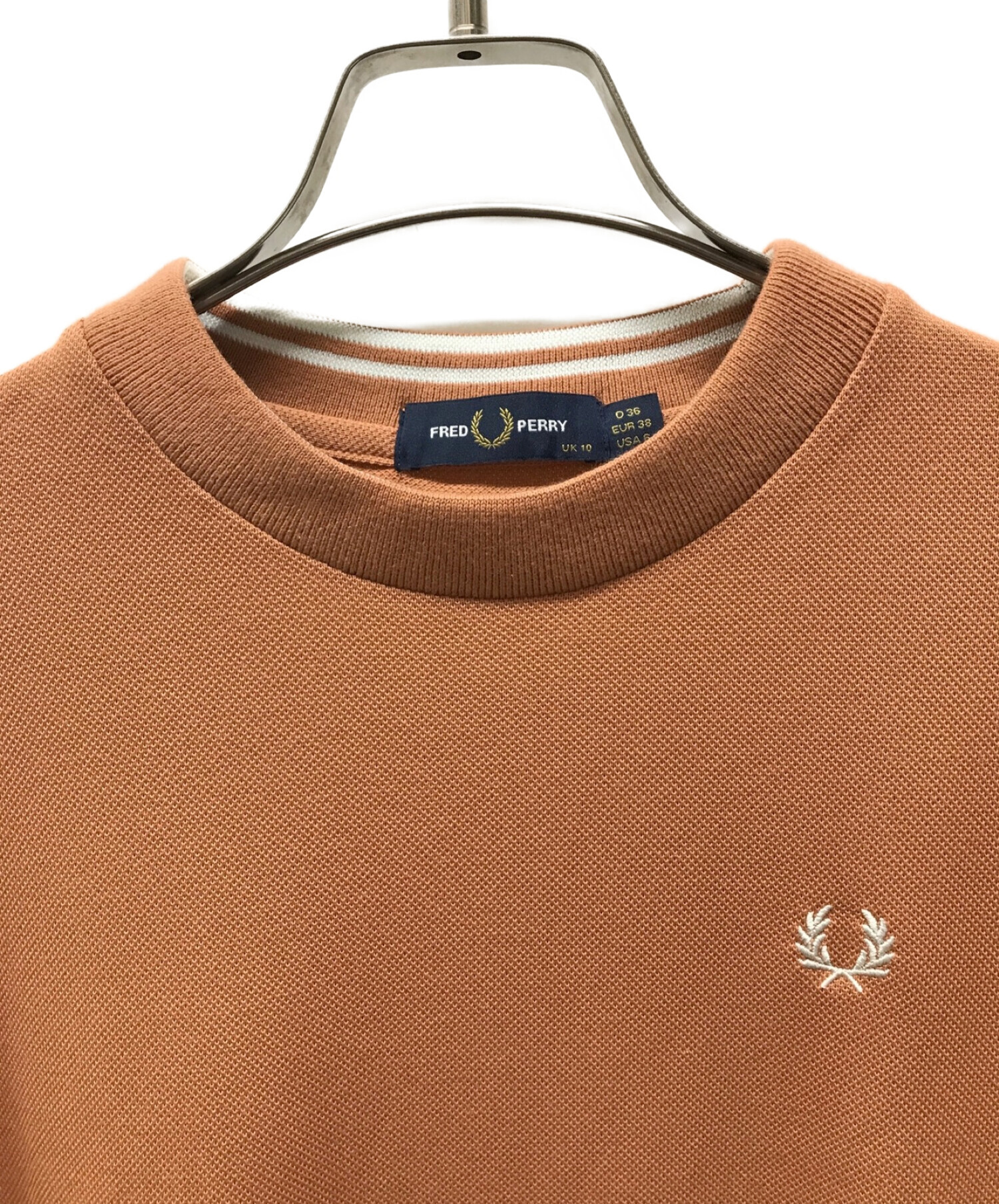 FRED PERRY×Ray BEAMS/別注 オーバーサイズ Tシャツややあり伸縮性