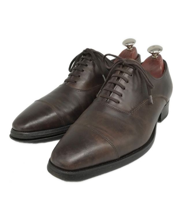 中古・古着通販】JOHN LOBB (ジョンロブ) ストレートチップシューズ キャップトゥ 8000ラスト 2011 イヤーモデル 純正シューツリー付  ブラウン サイズ:SIZE 5EE 8000ラスト｜ブランド・古着通販 トレファク公式【TREFAC FASHION】スマホサイト