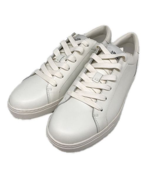 コーチ／COACH シューズ スニーカー 靴 ローカット メンズ 男性 男性用レザー 革 本革 ホワイト 白  FG1947 Low-Top Leather Sneakers
