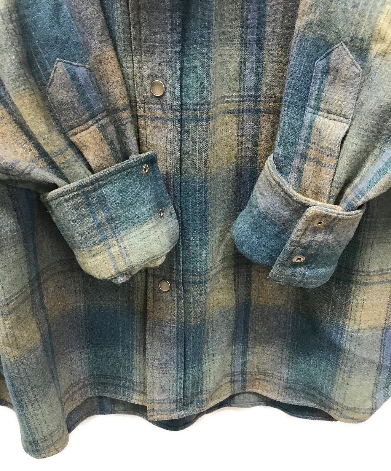 中古・古着通販】PENDLETON (ペンドルトン) ウエスタンウールチェック