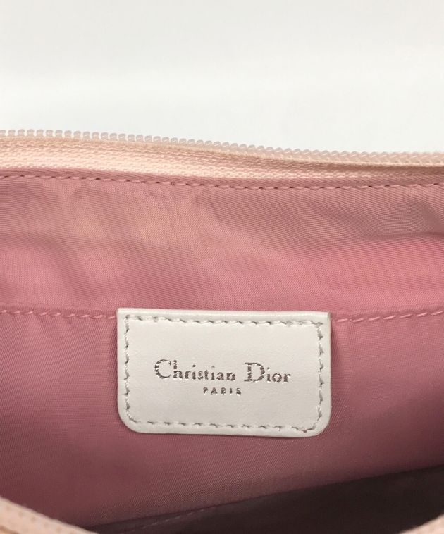 Christian Dior (クリスチャン ディオール) トロッターショルダーポーチ ピンク