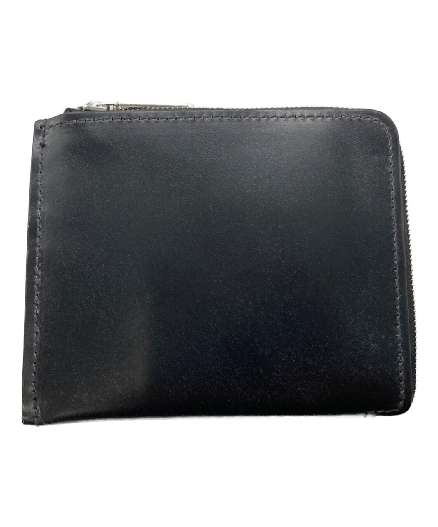 Whitehouse Cox (ホワイトハウスコックス) S3068 SLIM ZIP WALLET / BRIDLE ブライドルレザー ブラック  サイズ:-