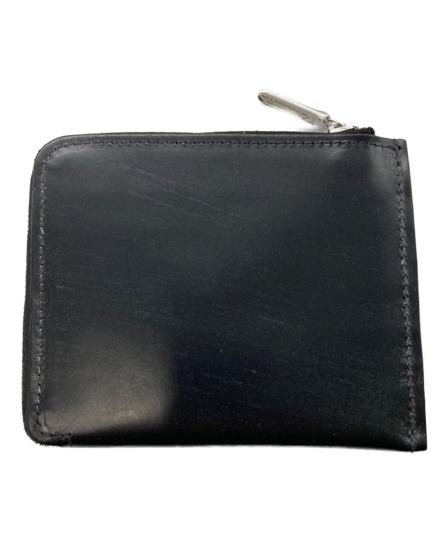 Whitehouse Cox (ホワイトハウスコックス) S3068 SLIM ZIP WALLET / BRIDLE ブライドルレザー ブラック  サイズ:-