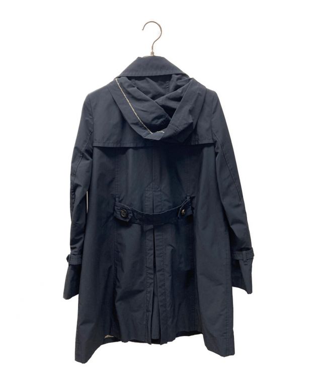 中古・古着通販】BURBERRY BLUE LABEL (バーバリーブルーレーベル) トレンチコート ネイビー サイズ:38｜ブランド・古着通販  トレファク公式【TREFAC FASHION】スマホサイト