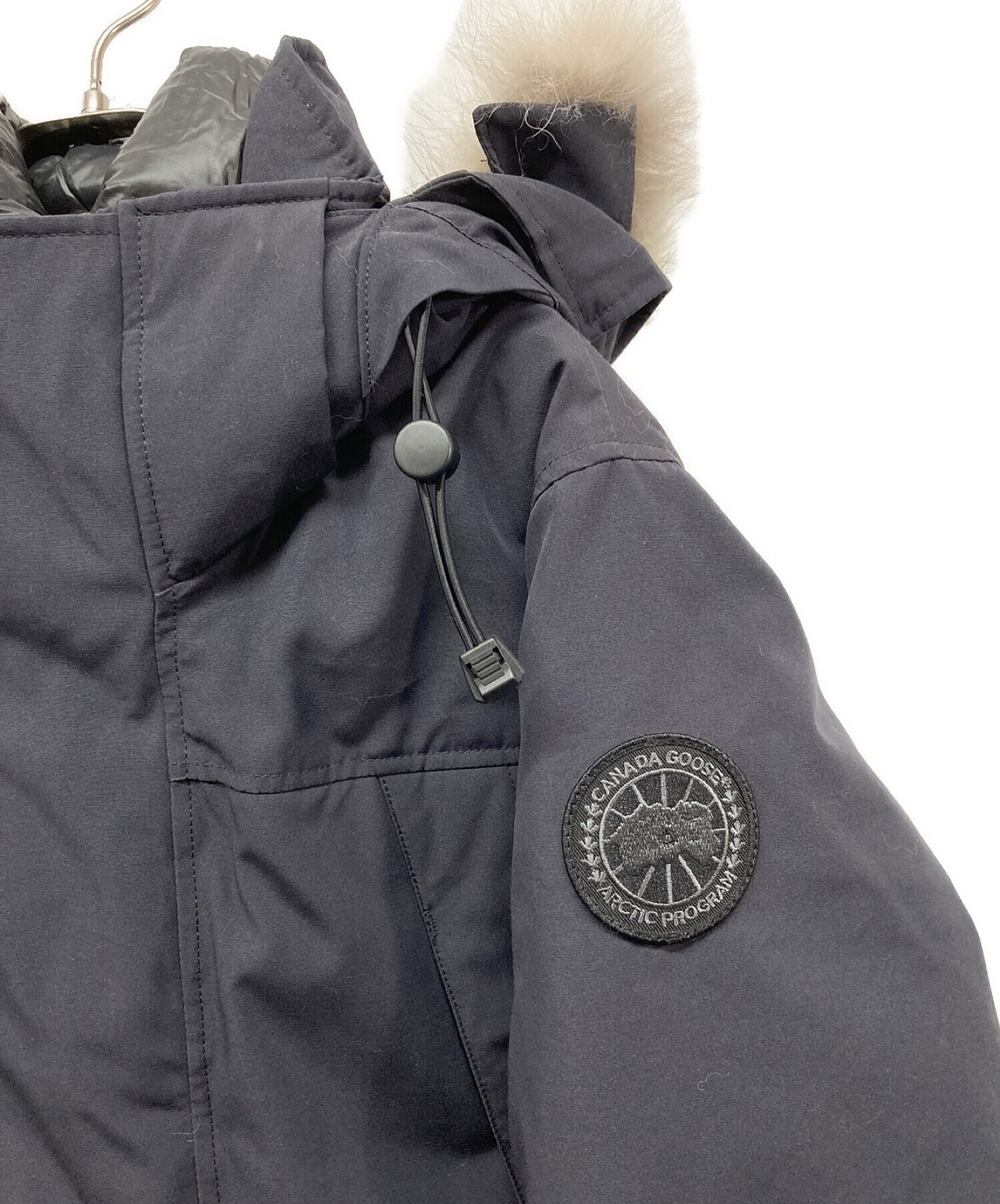 CANADA GOOSE (カナダグース) SHERRIDON PARKA シェリドン ダウンパーカー 2073MB ブラックレーベル ブラック  サイズ:S