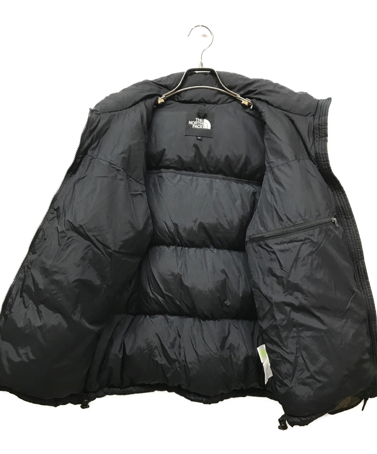 THE NORTH FACE (ザ ノース フェイス) Novelty Nuptse Jacket ノベルティーヌプシジャケット ND91842  オリーブ サイズ:L