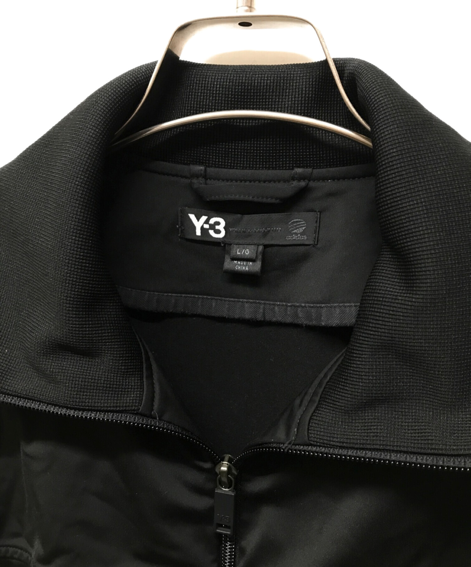 Y-3 (ワイスリー) トラックジャケット ブラック サイズ:L