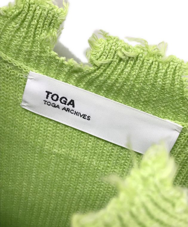 中古・古着通販】TOGA ARCHIVES (トーガアーカイブス) frayed knit 