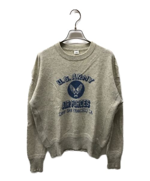 グッドグリーフ Cashmere Logo knit Pullover-