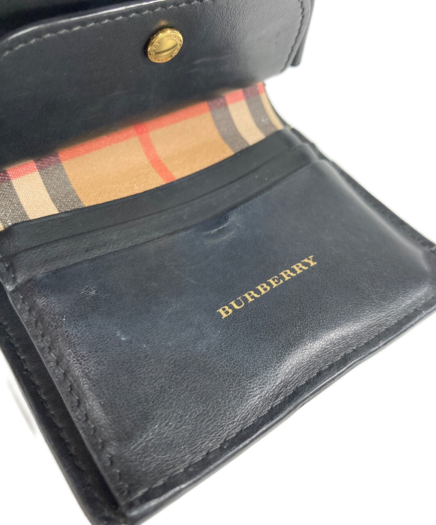 中古・古着通販】BURBERRY (バーバリー) 財布 コンパクトウォレット ノヴァチェック TIVTIT1265 ベージュ  サイズ:-｜ブランド・古着通販 トレファク公式【TREFAC FASHION】スマホサイト