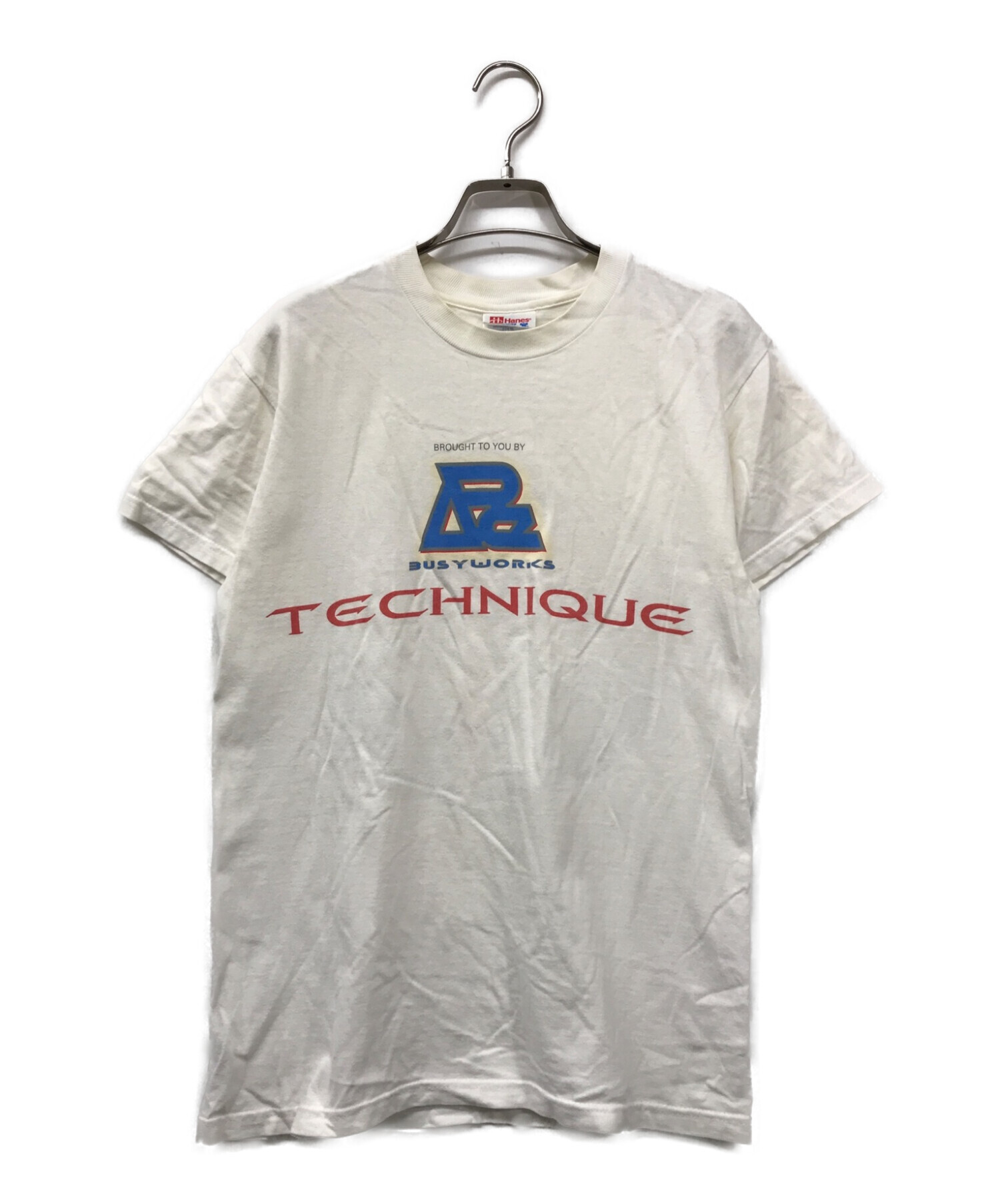 中古・古着通販】A BATHING APE stash busyworks technique Tee A BATHING APE アベイシングエイプ  90's 90年代 裏原系 アーカイブ ヴィンテージ メキシコ製ボディ NIGO ホワイト サイズ:L｜ブランド・古着通販  トレファク公式【TREFAC FASHION】スマホサイト