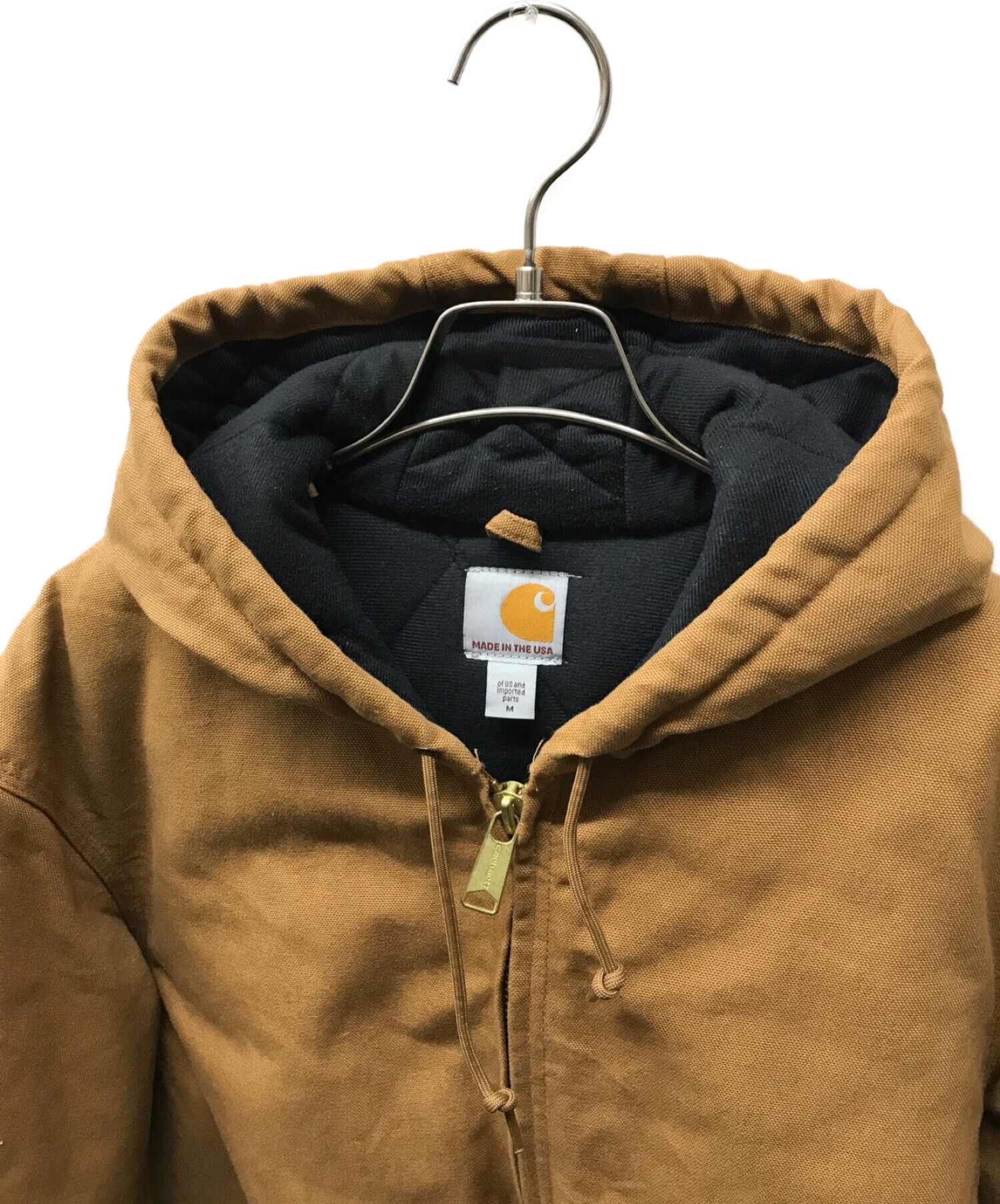 CarHartt (カーハート) ダックパーカー/アクティブパーカー ブラウン サイズ:M