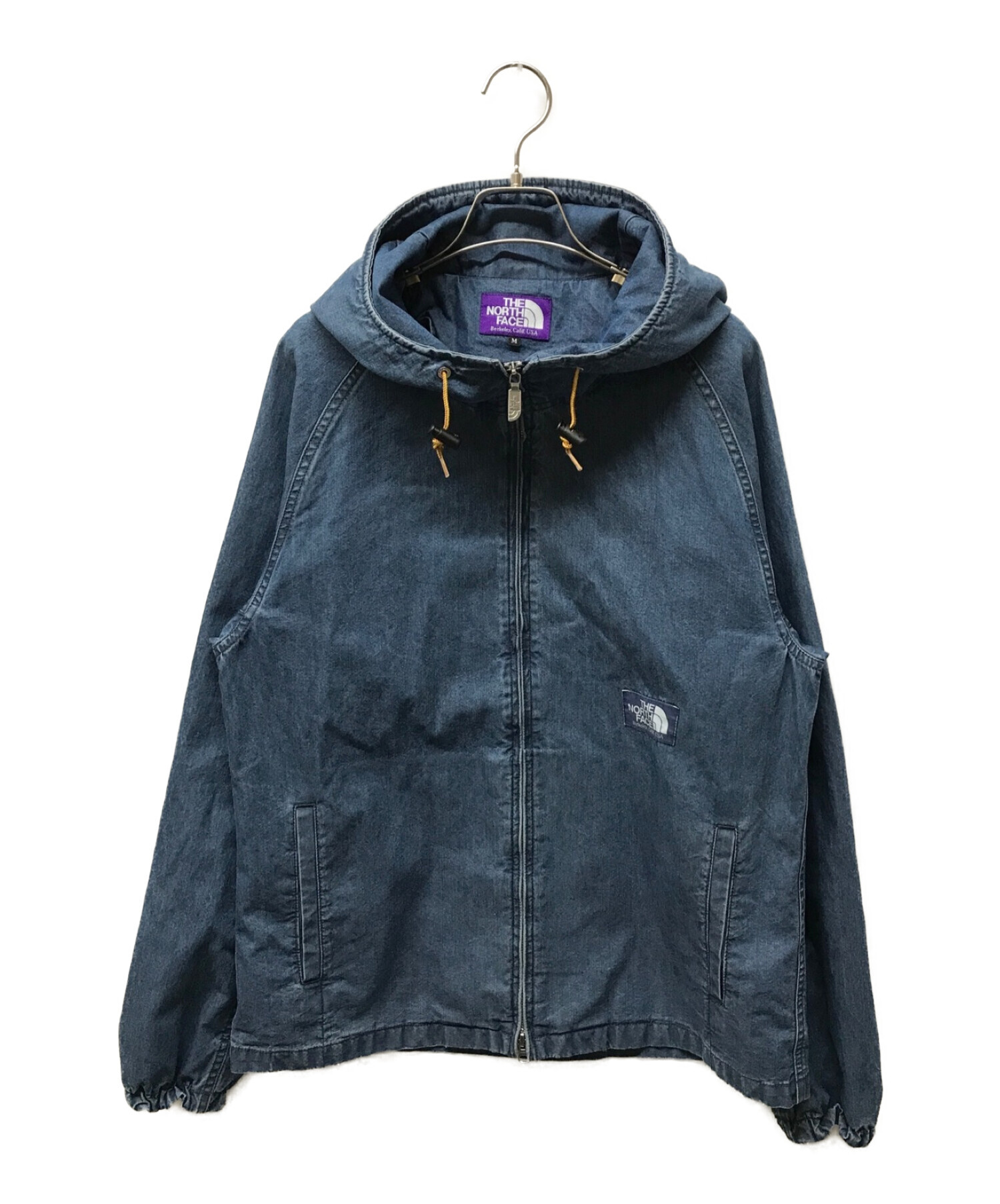 中古・古着通販】THE NORTHFACE PURPLELABEL (ザ・ノースフェイス パープルレーベル) シャンブレーマウンテンウインドパーカー  インディゴ サイズ:M｜ブランド・古着通販 トレファク公式【TREFAC FASHION】スマホサイト