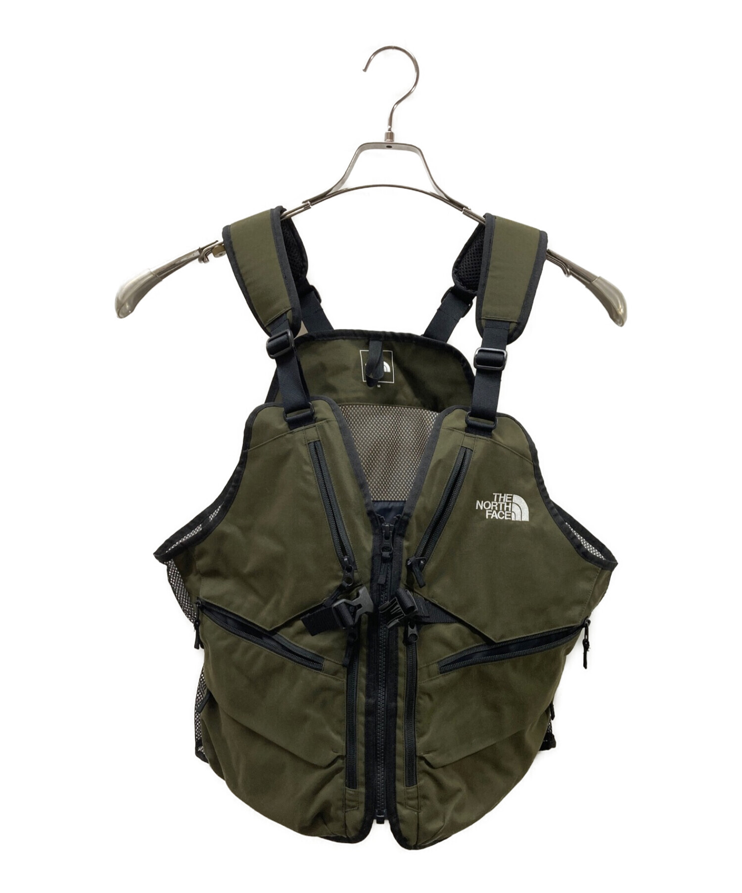 中古・古着通販】THE NORTH FACE (ザ ノース フェイス) GEAR MESH VEST(ギアメッシュベスト)NP22231 オリーブ  サイズ:M｜ブランド・古着通販 トレファク公式【TREFAC FASHION】スマホサイト