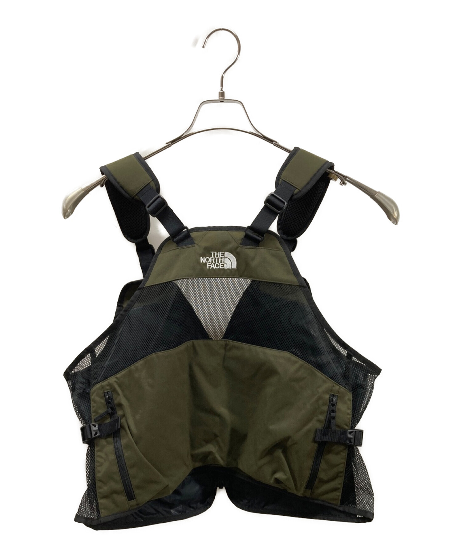 中古・古着通販】THE NORTH FACE (ザ ノース フェイス) GEAR MESH VEST(ギアメッシュベスト)NP22231 オリーブ  サイズ:M｜ブランド・古着通販 トレファク公式【TREFAC FASHION】スマホサイト