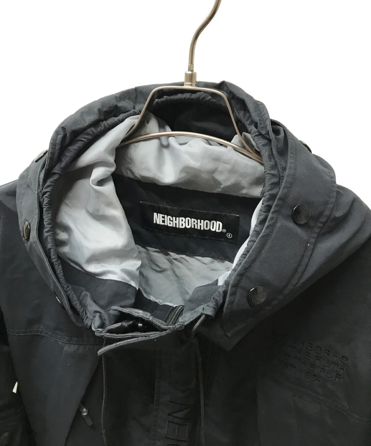 NEIGHBORHOOD (ネイバーフッド) 3 Layer Parka /221TSNH-JKM09 ブラック サイズ:L