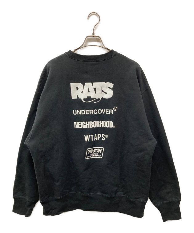 中古・古着通販】RATS NEIGHBORHOOD WTAPS FULL BLOOD 5ネーム コラボ クルーネック スウェット 15周年記念  DAYZ限定 22SS WTAPS NEIGHBORHOOD UNDERCOVER サイズ:SIZE XXL｜ブランド・古着通販  トレファク公式【TREFAC FASHION】スマホサイト