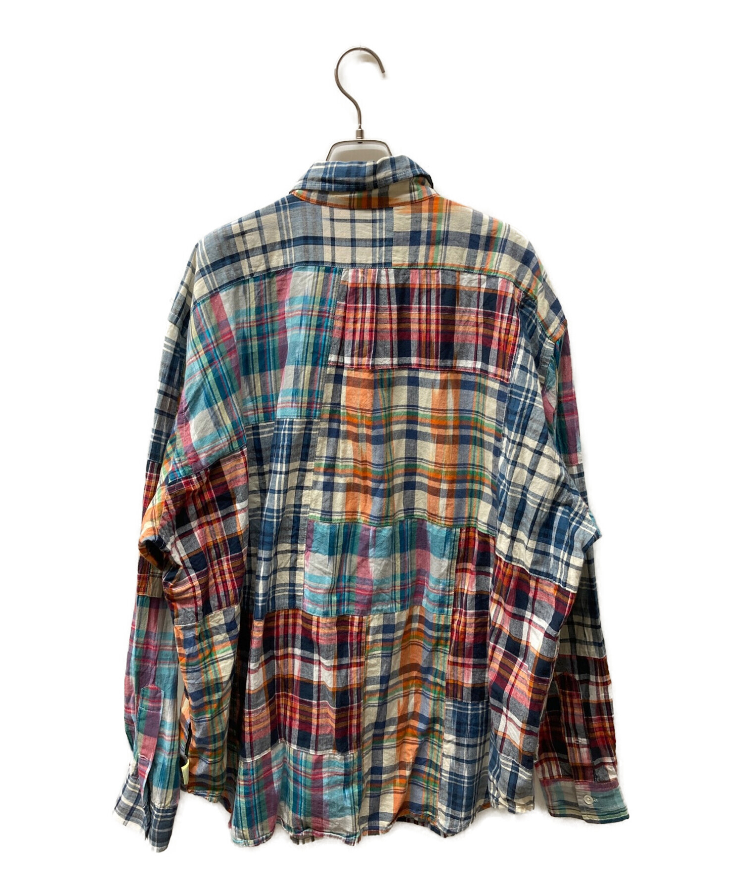 BEAMS (ビームス) SSZ (エスエスズィー) 20SS MADRAS PATCHWORK SHIRTS マルチカラー サイズ:M