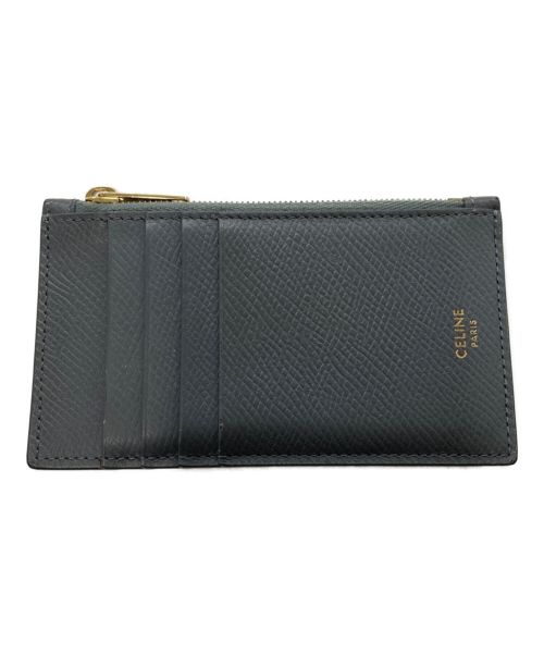 中古・古着通販】CELINE (セリーヌ) コンパクトジップカードケース 