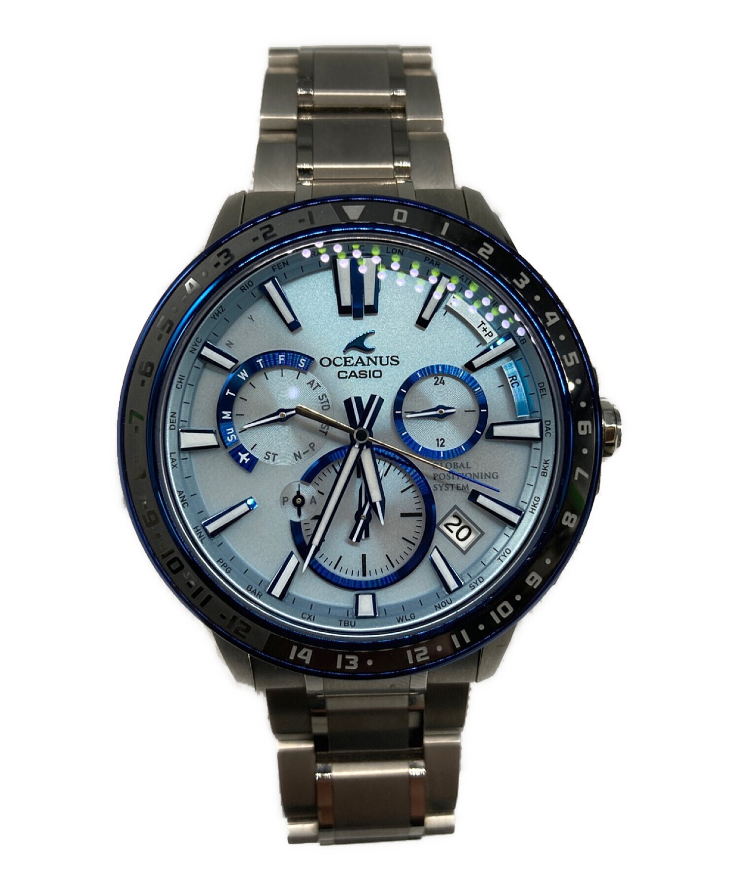 中古・古着通販】CASIO (カシオ) 腕時計 OCW-G1200-2AJF OCEANUS ...