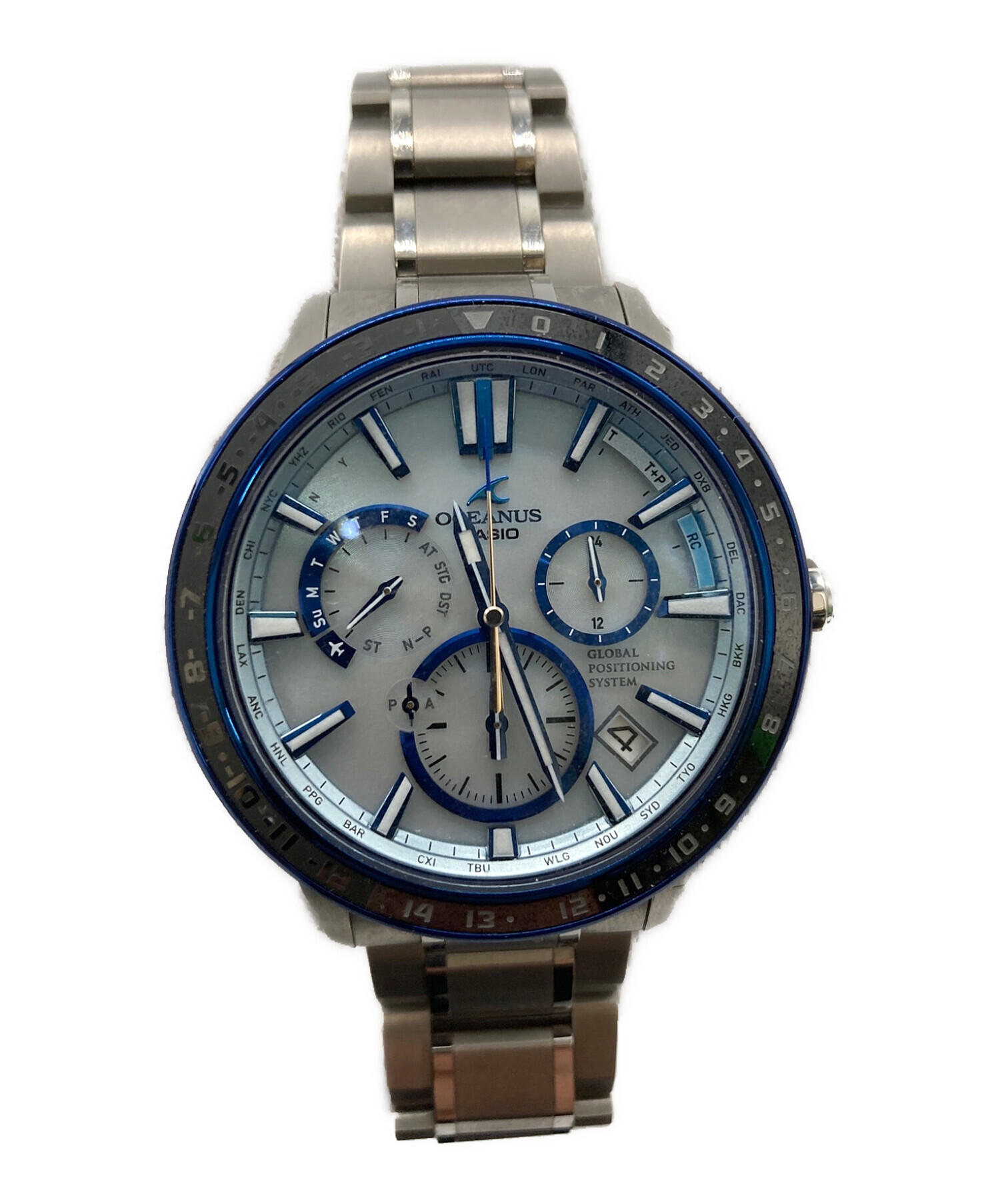 中古・古着通販】CASIO (カシオ) 腕時計 OCW-G1200-2AJF OCEANUS