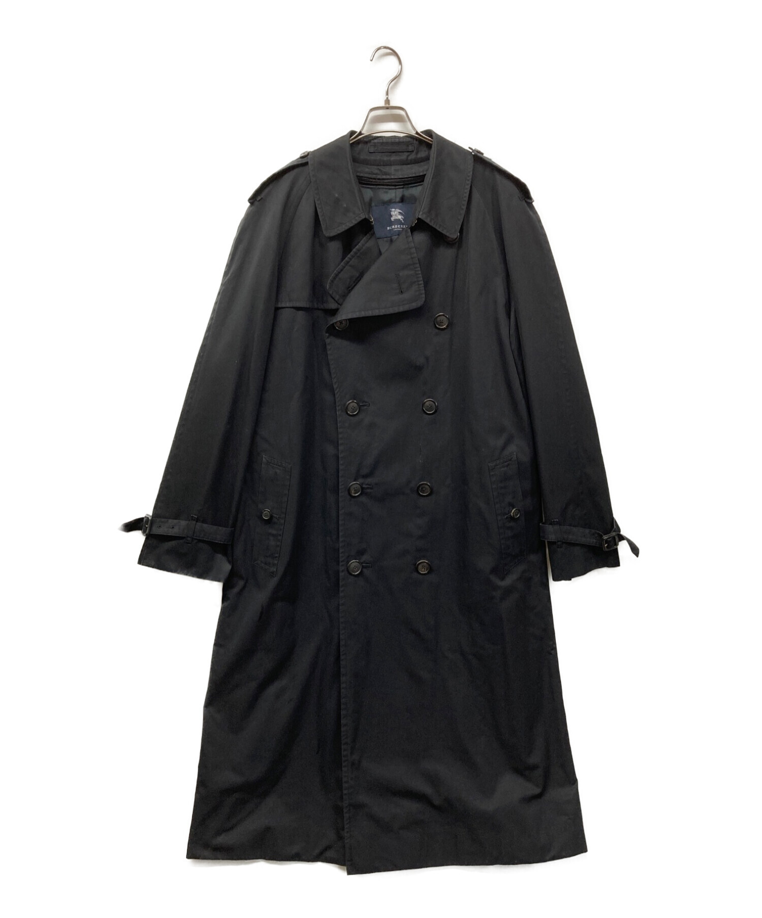 BURBERRY LONDON◇GARBADINE COTTON LONG TRENCHCOAT/トレンチコート