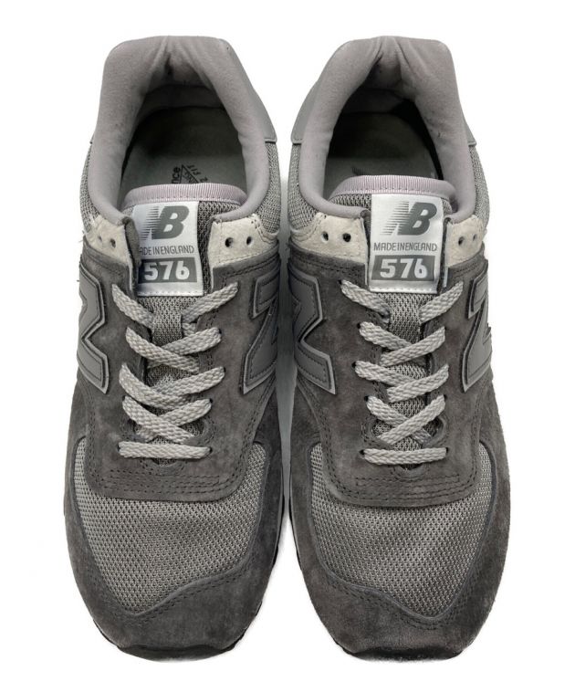 NEW BALANCE (ニューバランス) Made in U.K. 576 ローカットスニーカー OU576PGL Made in UK グレー  サイズ:US8D