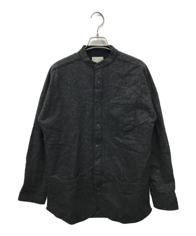 中古・古着通販】atelier Bluebottle (アトリエ ブルーボトル) Neo WOOL SHIRTS/ネオウールシャツ/AS1193  グレー サイズ:SIZE XS｜ブランド・古着通販 トレファク公式【TREFAC FASHION】スマホサイト