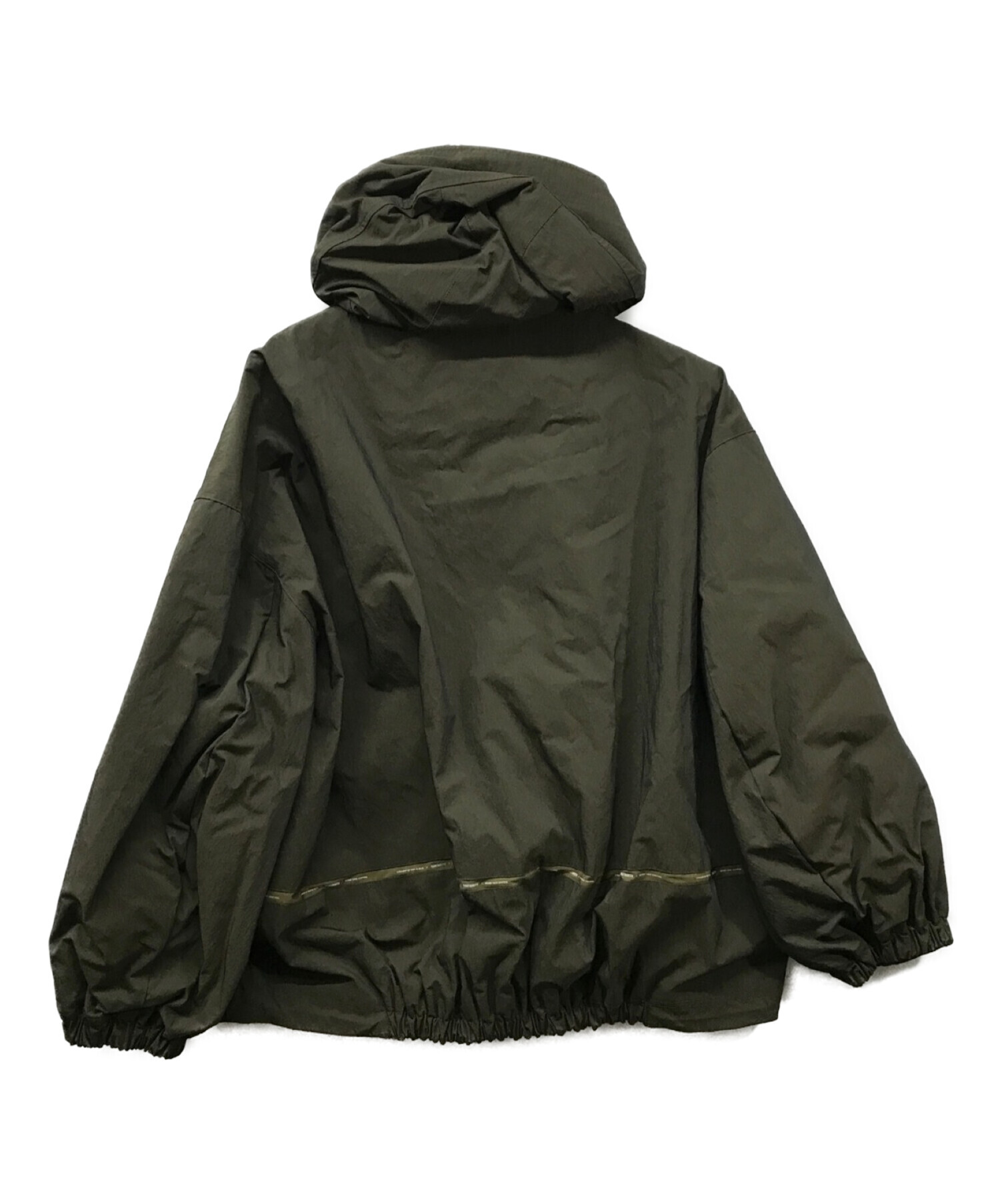 TIGHTBOOTH PRODUCTION (タイトブースプロダクション) HUNTING JKT ハンティング ジャケット FW23-JK09  23AW ロゴプリントジャケット カーキ サイズ:L