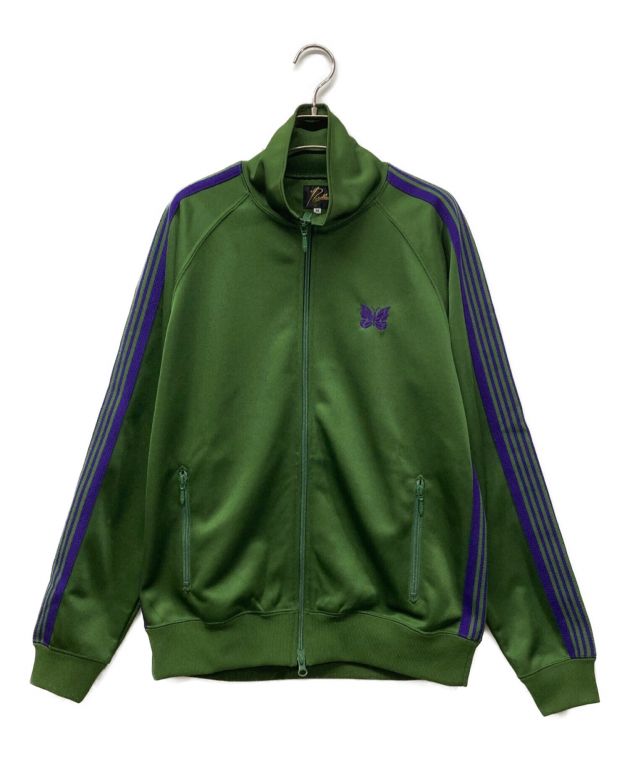 Needles (ニードルズ) 23AW Track Jacket - Poly Smooth トラックジャケット ポリスムース NS244 グリーン  サイズ:M