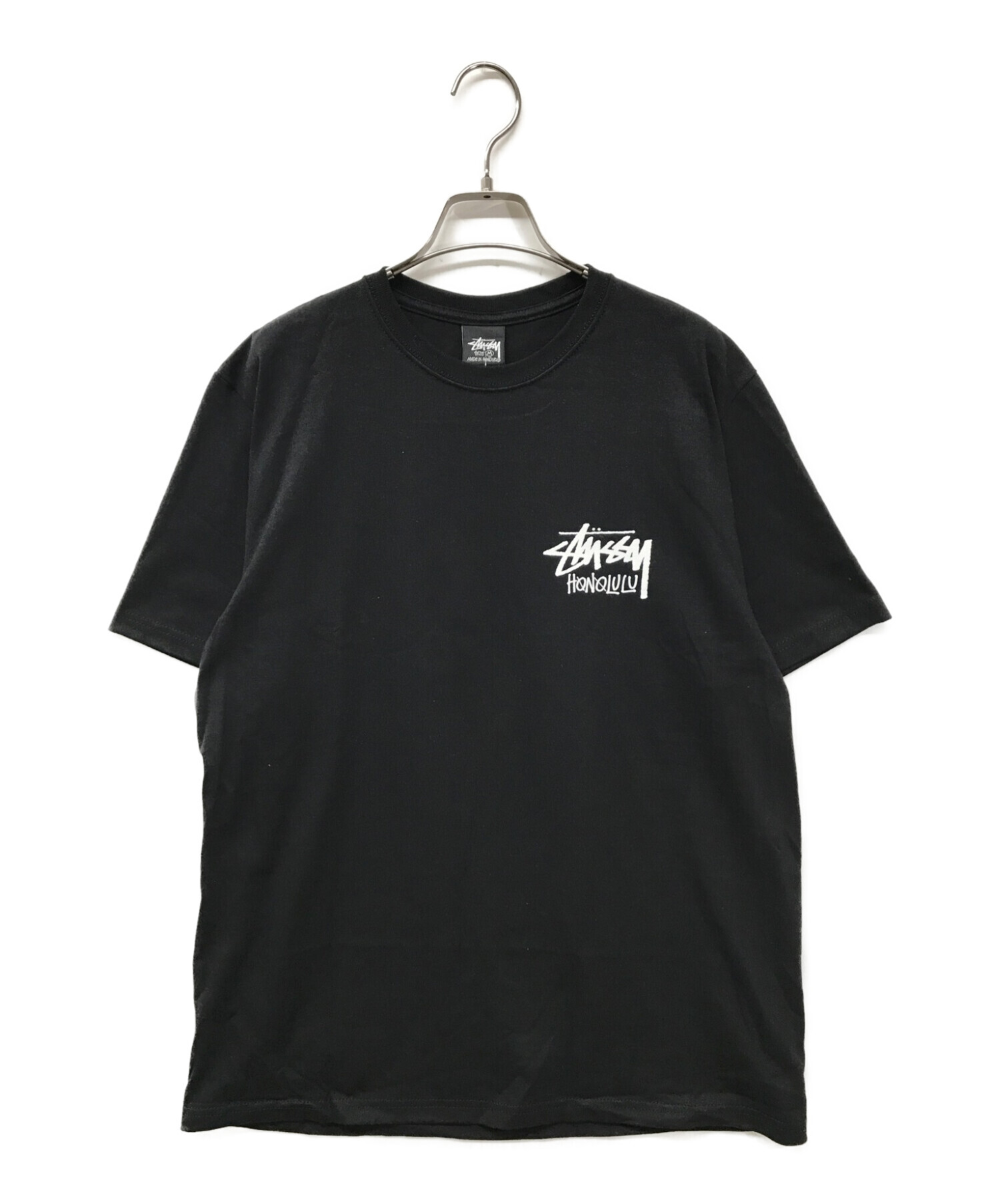 stussy (ステューシー) STOCK HONOLULU TEE stussy ステューシー ホノルル限定 タグ付き 未使用品 3903868  ブラック サイズ:M 未使用品