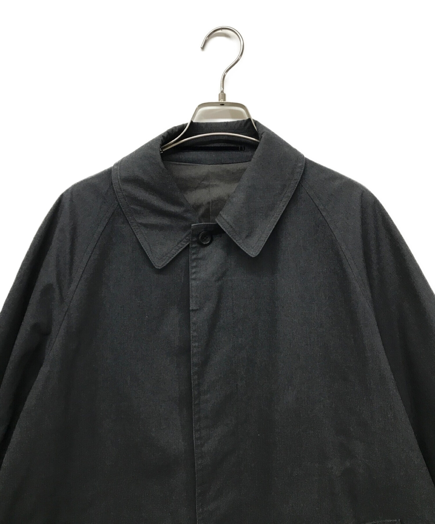 中古・古着通販】STEVEN ALAN (スティーブンアラン) OIL/OX BLTED BAL COAT ステンカラーコート ベルテッド 8125- 174-0301 グレー サイズ:M｜ブランド・古着通販 トレファク公式【TREFAC FASHION】スマホサイト