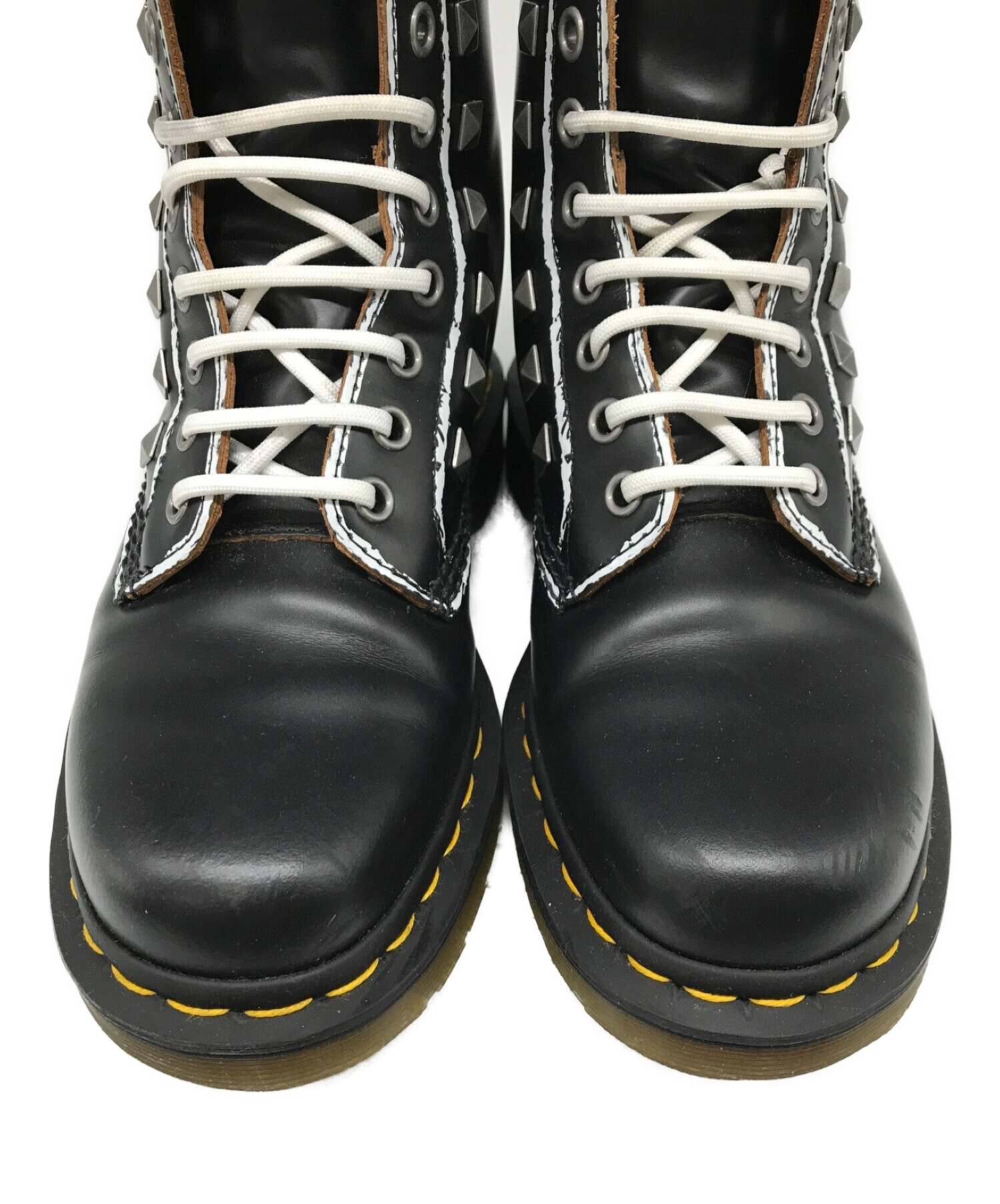 中古・古着通販】Dr.Martens (ドクターマーチン) 8ホールスタッズブーツ ALTERNATIVE EDGE 1460 STUDS  スタッズブーツ ブラック サイズ:SIZE UK5｜ブランド・古着通販 トレファク公式【TREFAC FASHION】スマホサイト