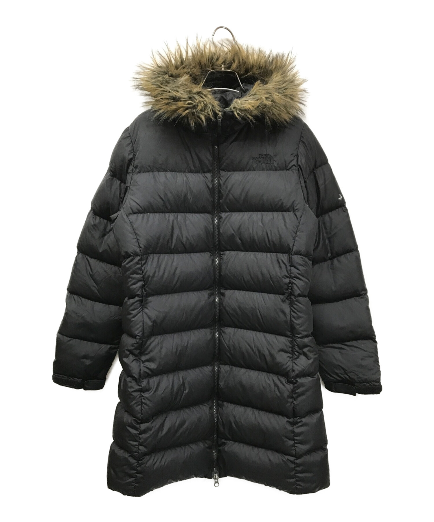 THE NORTH FACE (ザ ノース フェイス) Nuptse Long Coat　THE NORTH FACE　ザ ノース フェイス　ヌプシ　 ロングコート　NDW91633　 ブラック サイズ:L